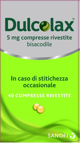 DULCOLAX*40CPR RIV 5MG