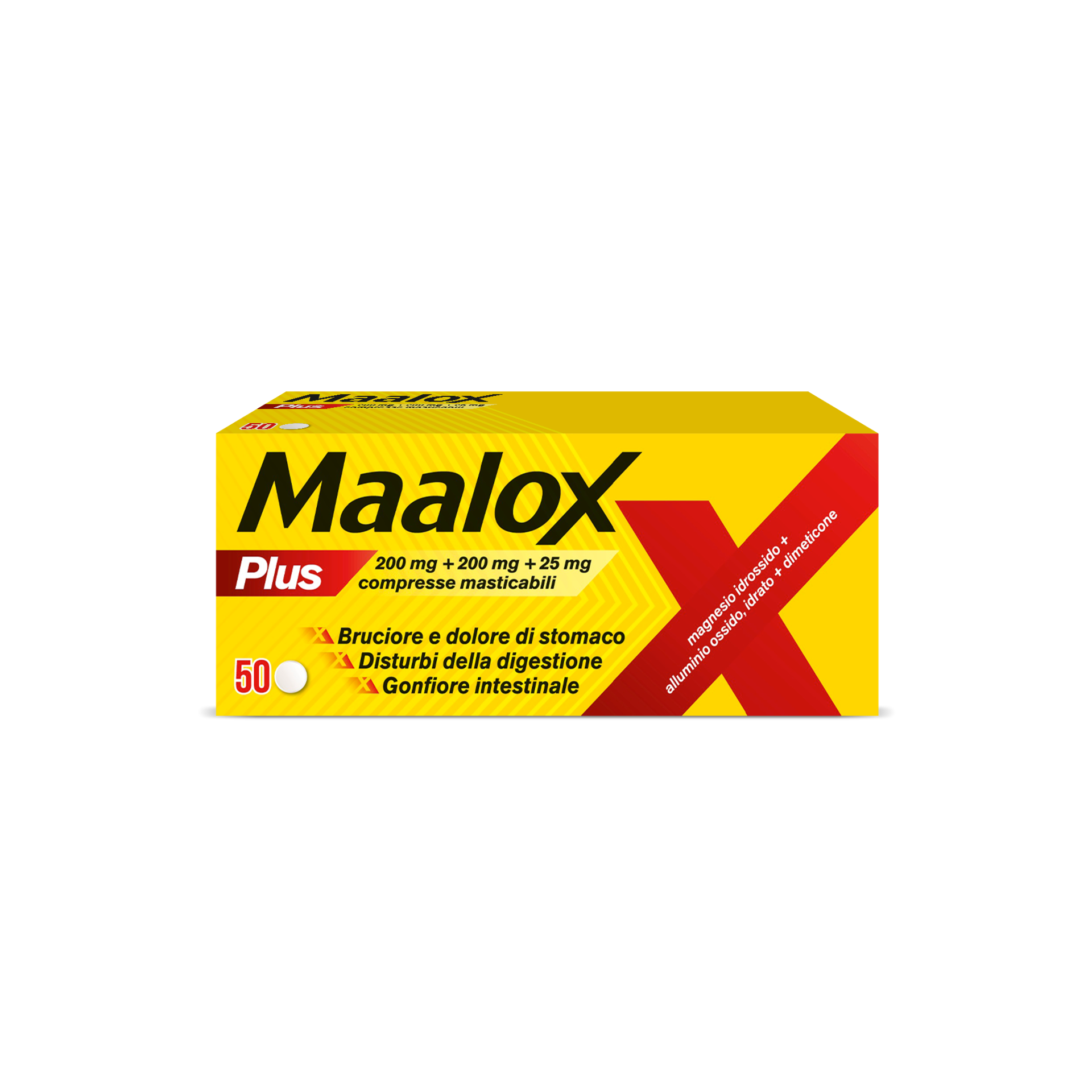 MAALOX PLUS*50CPR MAST
