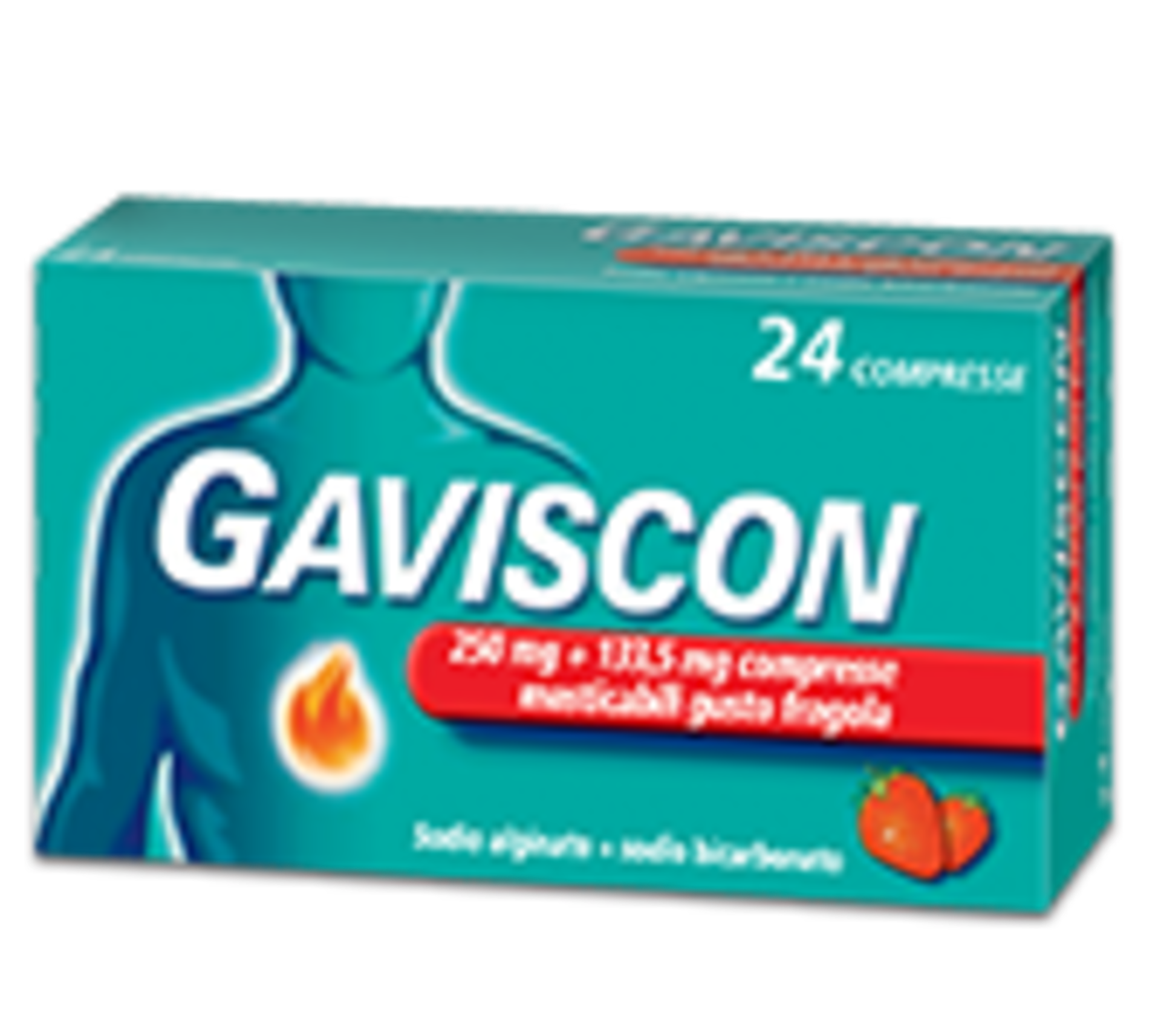 GAVISCON*24CPR FRAG250+133,5MG