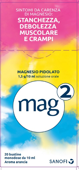 MAG 2*OS SOLUZ 20BUST1,5G/10ML