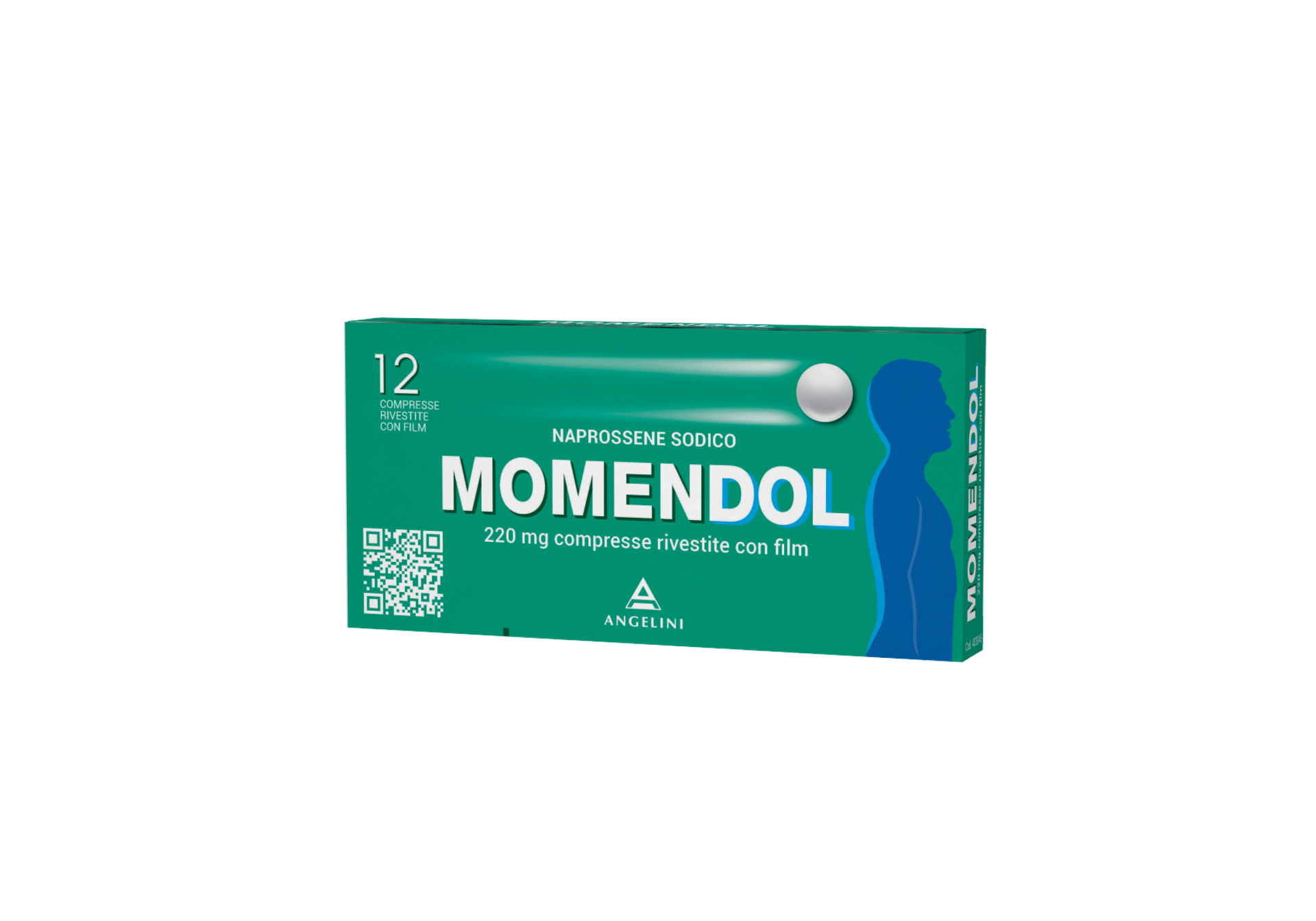 MOMENDOL*12CPR RIV 220MG
