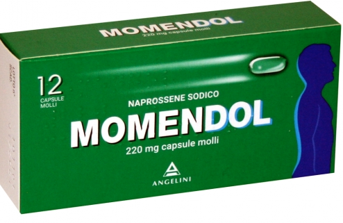 MOMENDOL*12CPS MOLLI 220MG