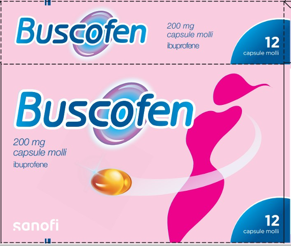 BUSCOFEN*12CPS MOLLI 200MG