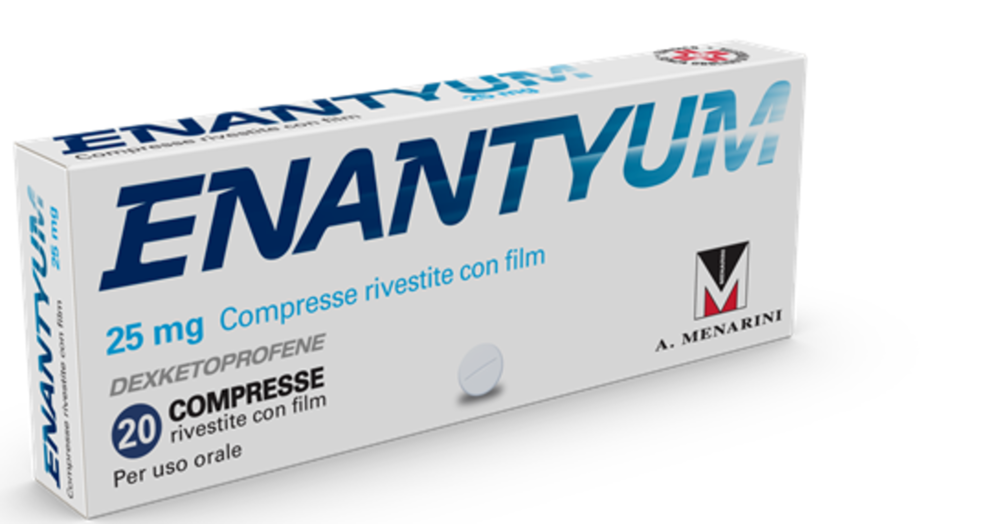 ENANTYUM*20CPR RIV 25MG