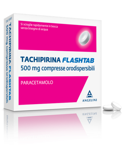 TACHIPIRINA FLASHTAB*16CPR 500