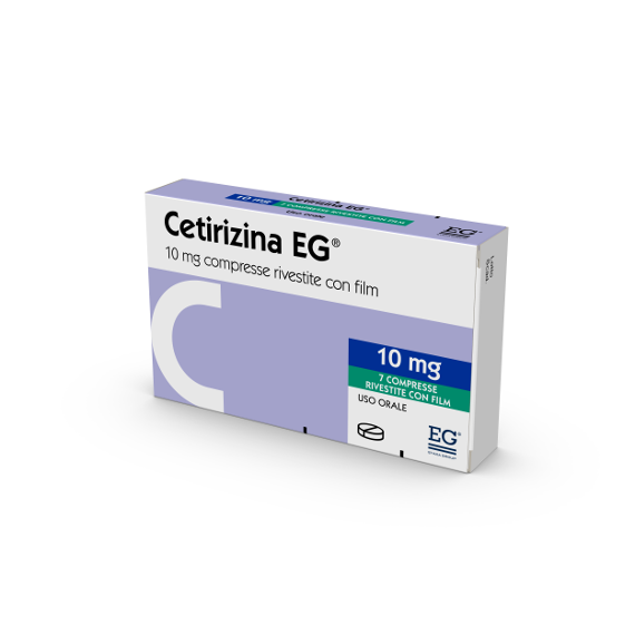 CETIRIZINA EG*7CPR RIV 10MG