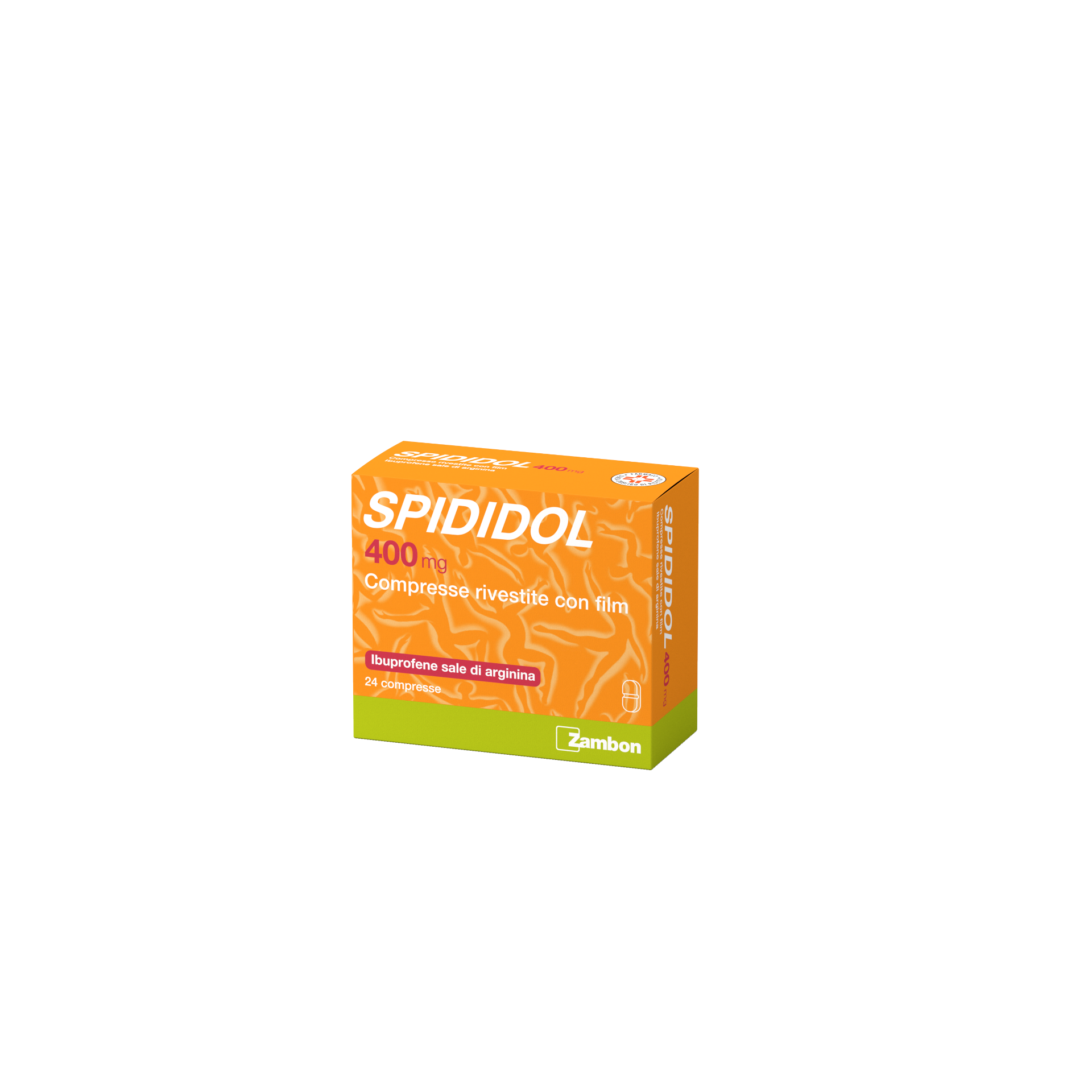 SPIDIDOL*24CPR RIV 400MG