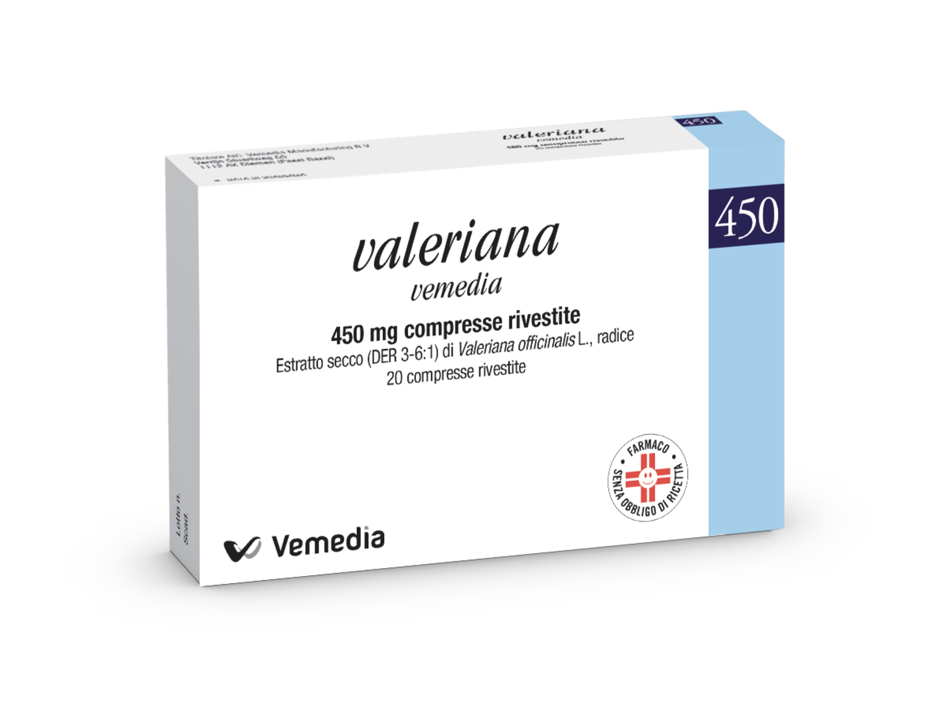 VALERIANA VEMEDIA*20CPR RIV450