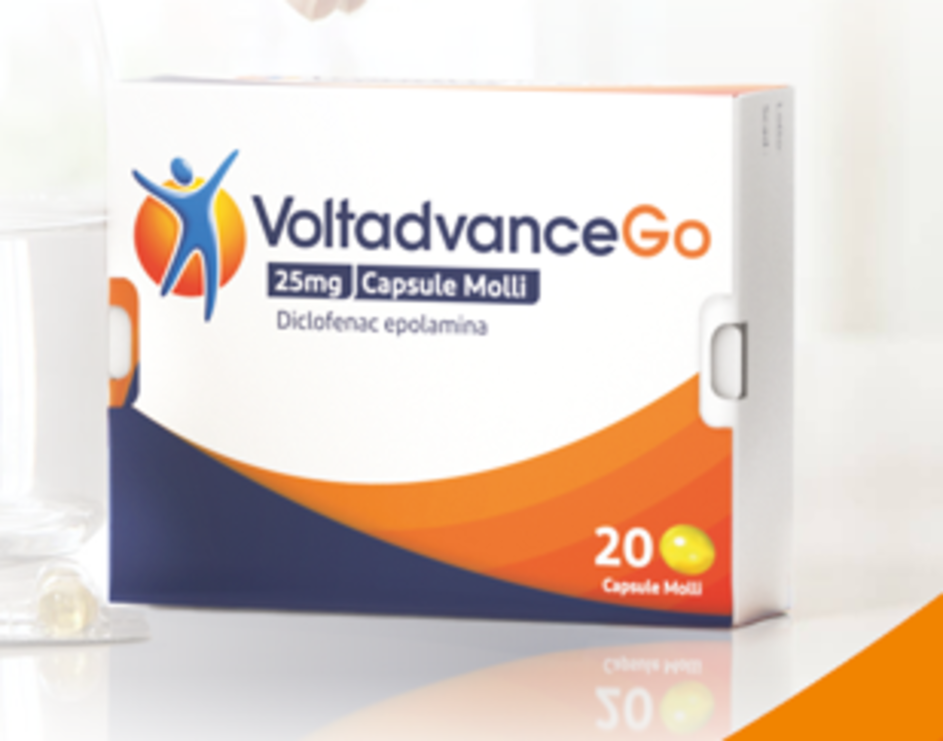 VOLTADVANCEGO*20CPS MOLLI 25MG