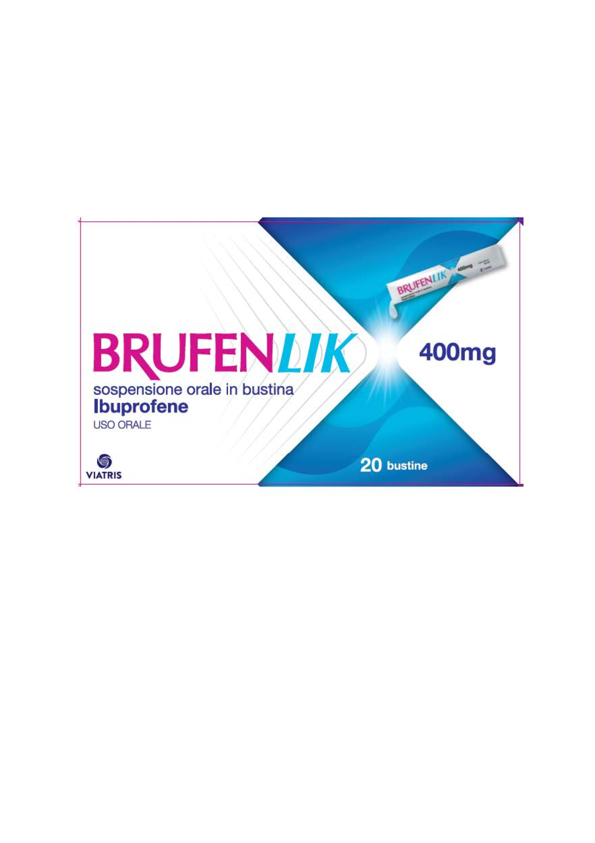 BRUFENLIK*20BUST 400MG 10ML