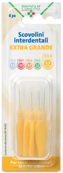 PROFAR SCOVOLINI GIALL 1,3 6PZ
