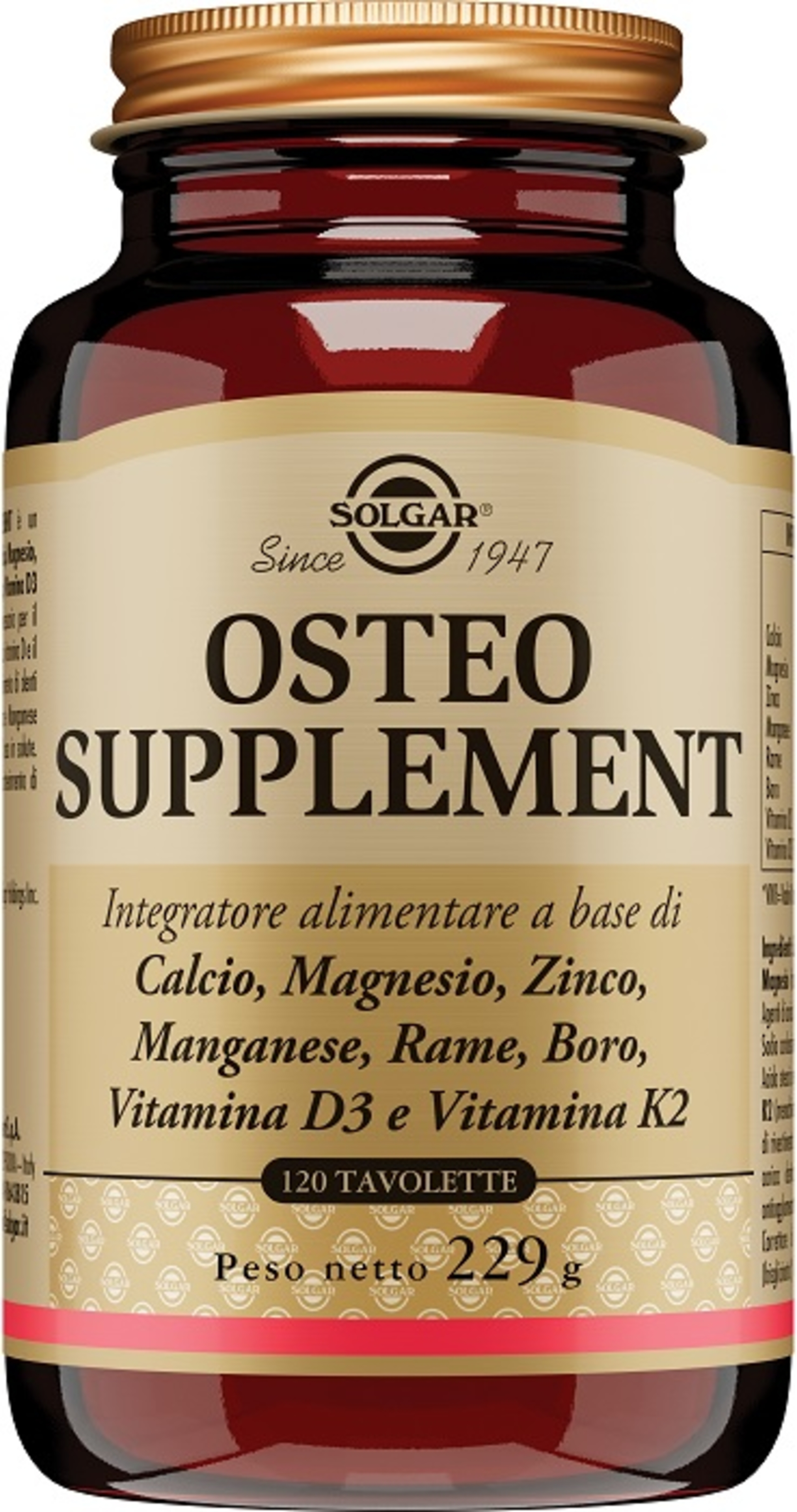 OSTEO SUPPLEMENT 120TAV
