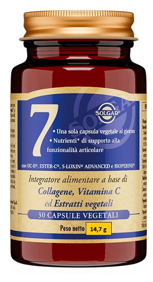 SOLGAR 7 30CPS VEGETALI