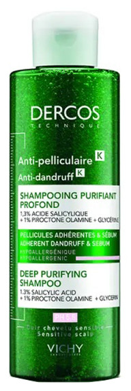 DERCOS ANTIFORFORA K 20 250ML