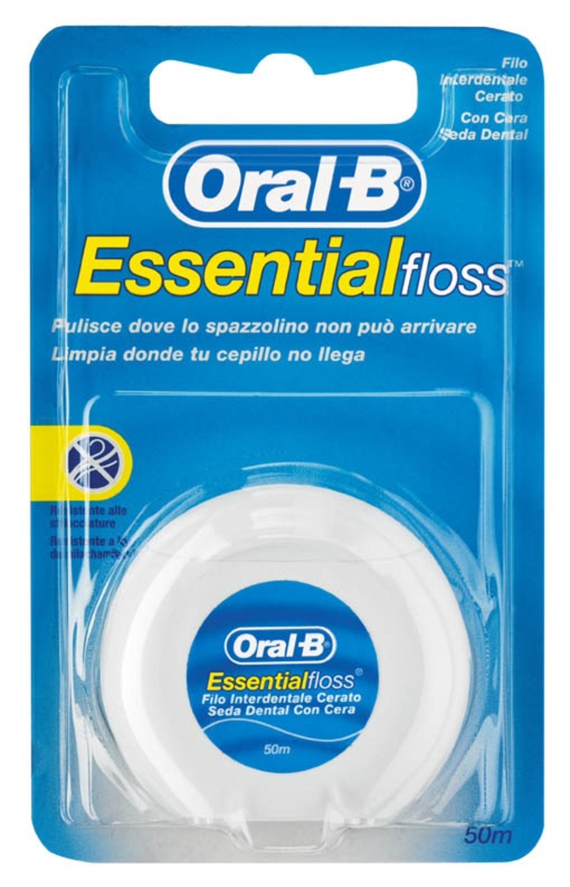 ORALB ESSENTIALFLOSS FILO CERA