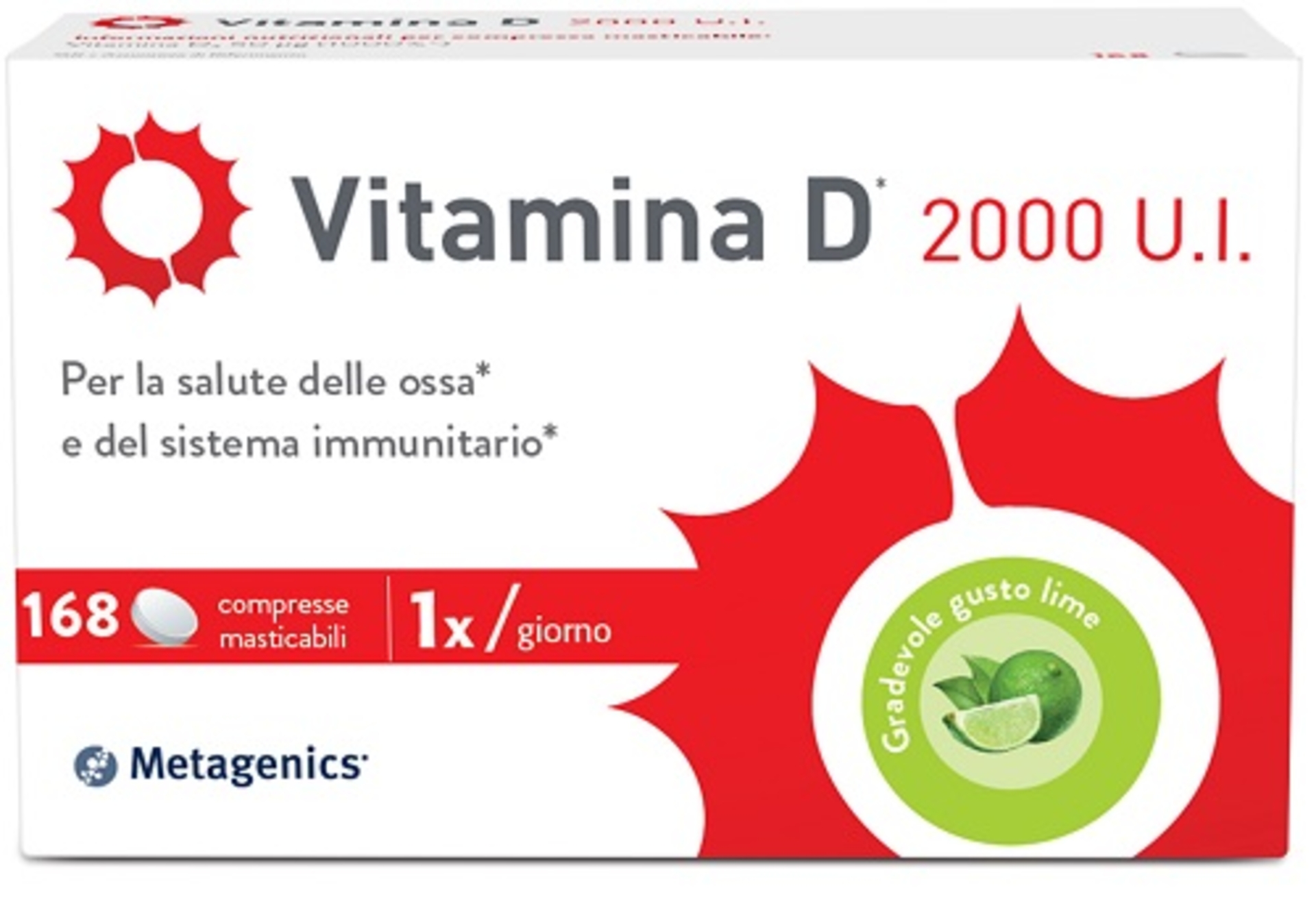 VITAMINA D 2000 UI 168CPR MAST