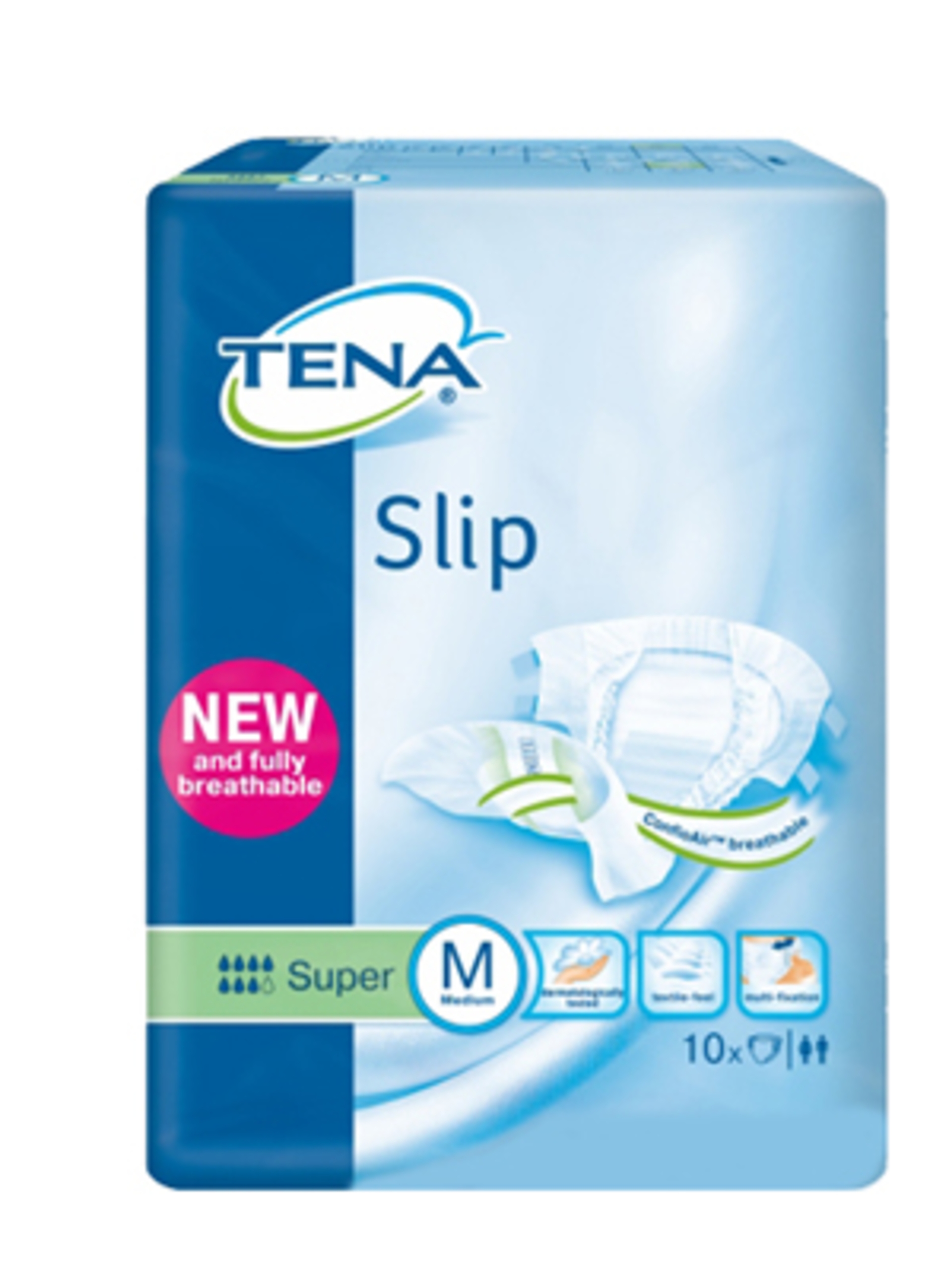 TENA SLIP SUPER PANN M 10PZ