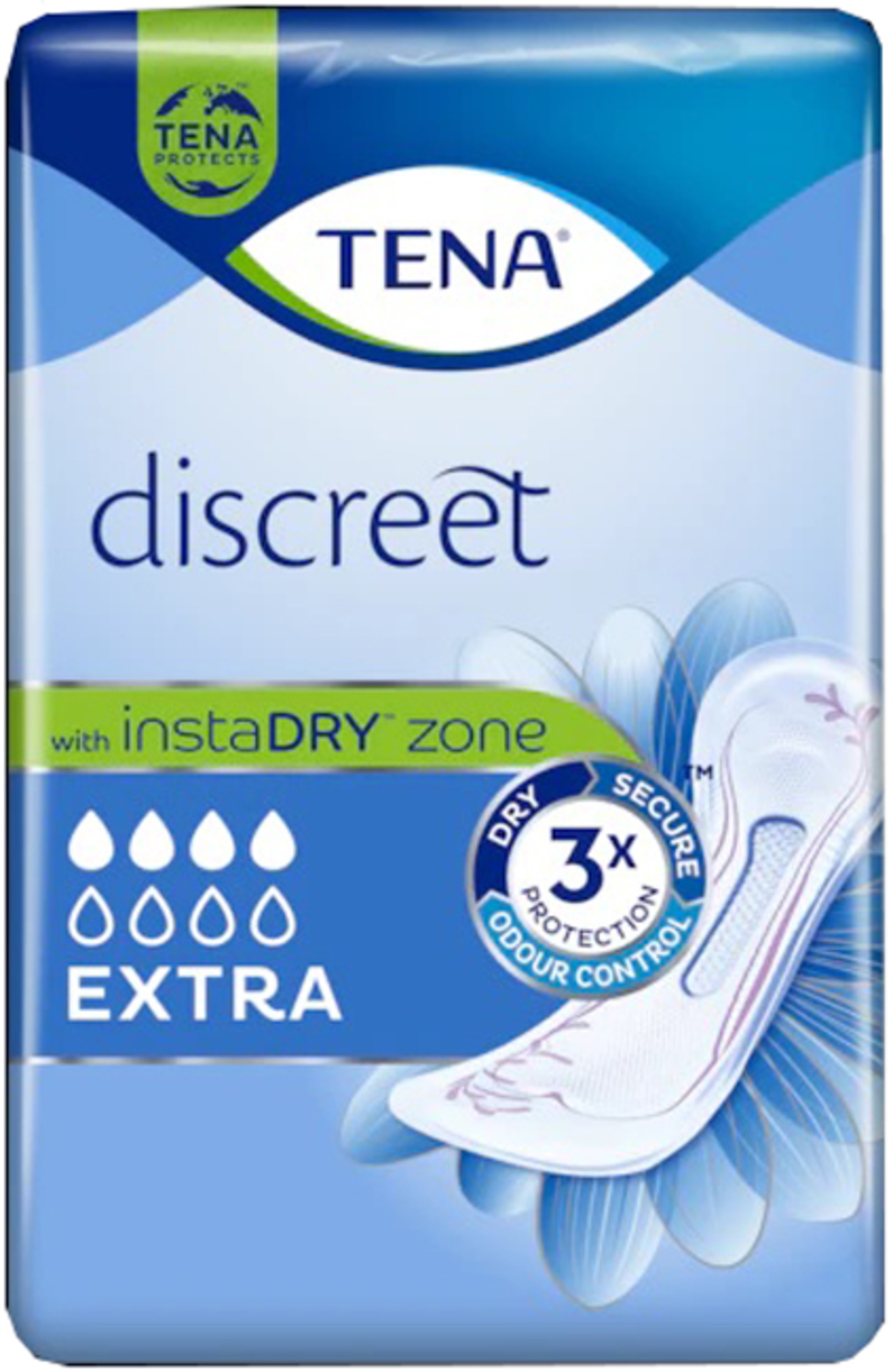 TENA DISCREET EXTRA 10PZ