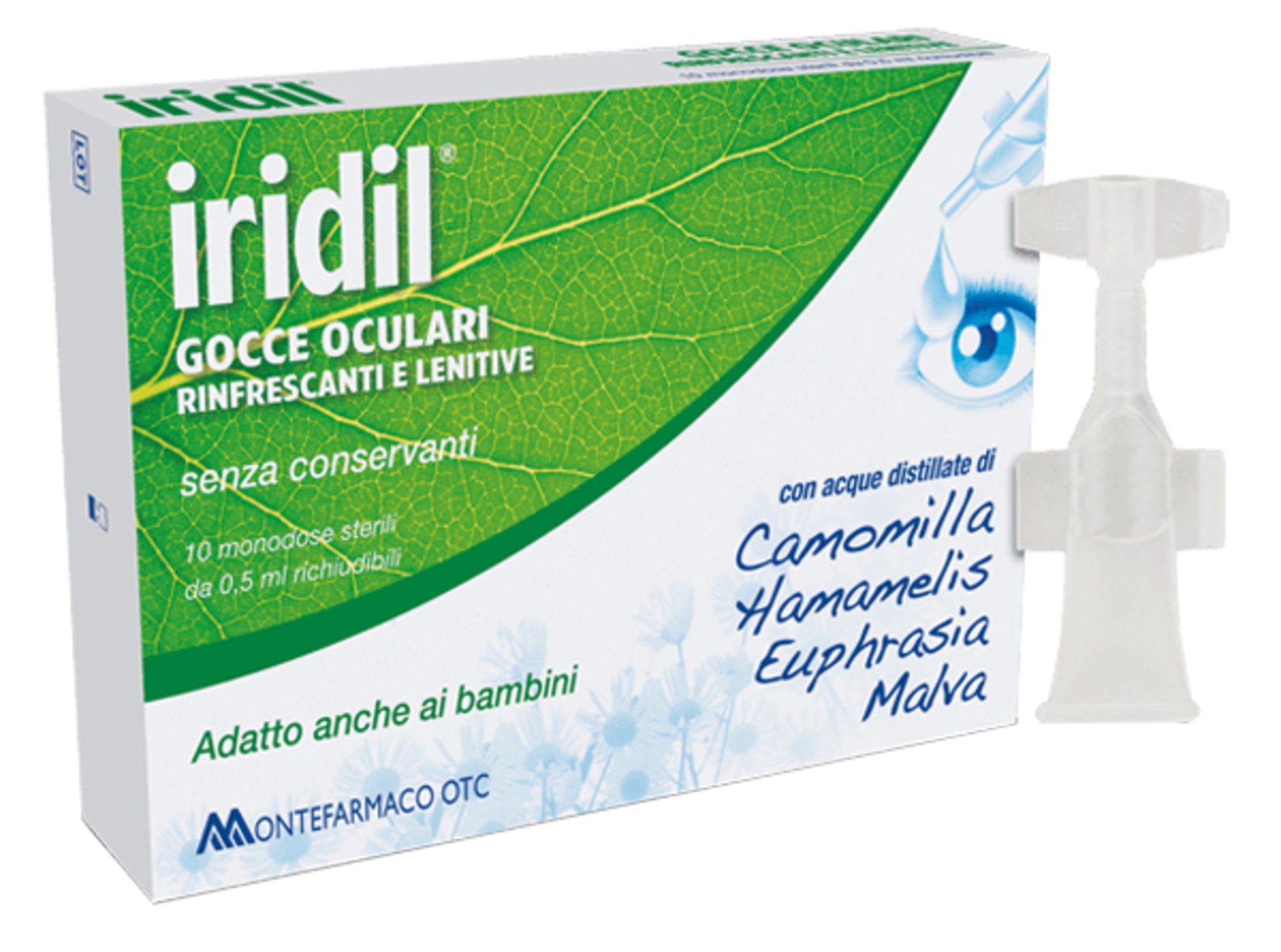 IRIDIL GOCCE OCUL 10AMP MONOD