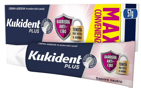 KUKIDENT PLUS BARRI A/CIBO 57G