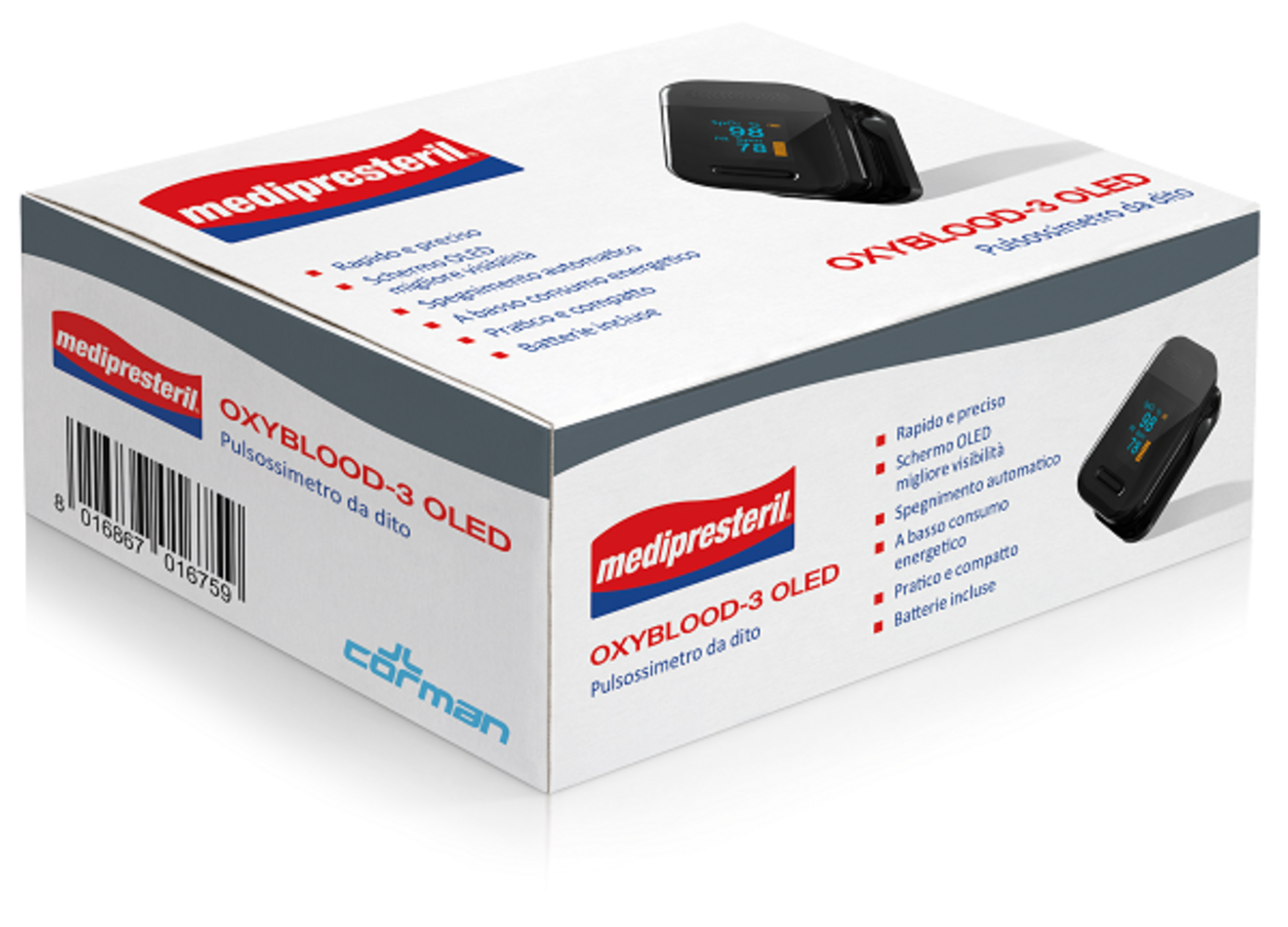 MEDIPRESTERIL OXYBLOOD-3 OLED