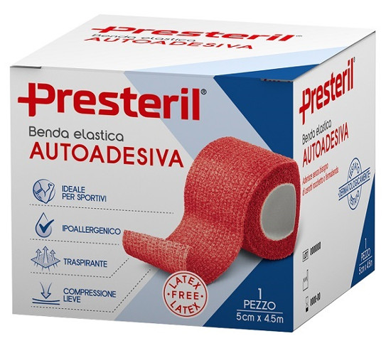 PRESTERIL BENDA EL 5X450 ROSSO
