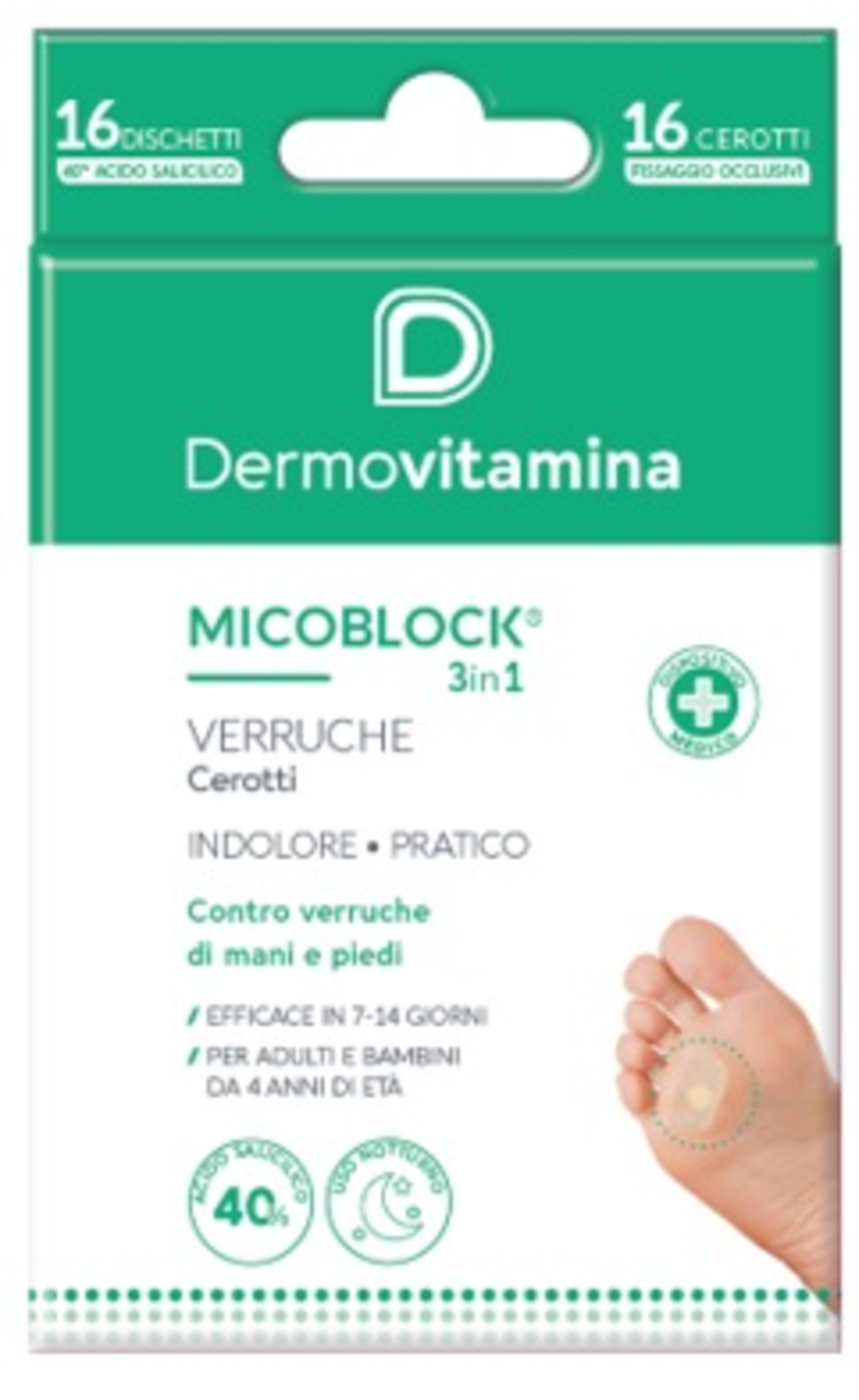 DERMOVITAMINA MICO VERRU PATCH