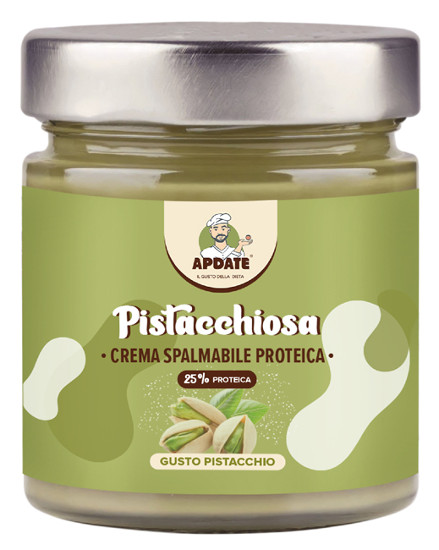 CREMA PROTEICA VEGANA PISTACCH