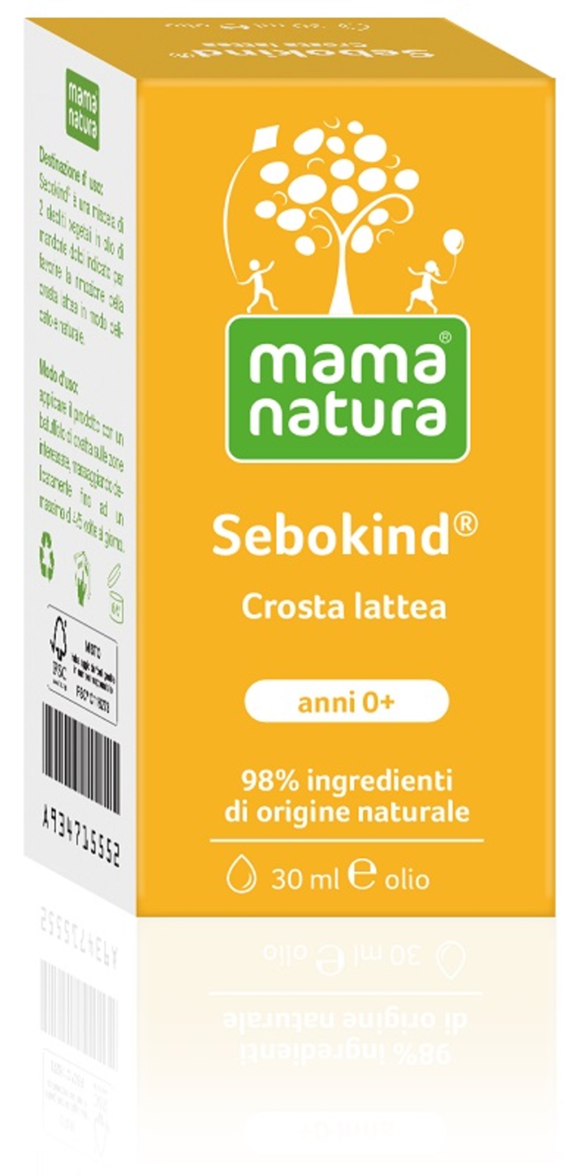 SEBOKIND OLIO CROSTA LATTEA