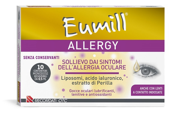 EUMILL ALLERGY GTT OCUL 10FL