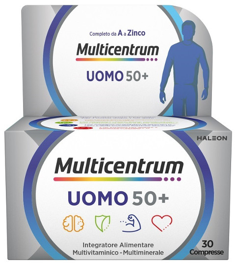 MULTICENTRUM UOMO 50+ 30CPR