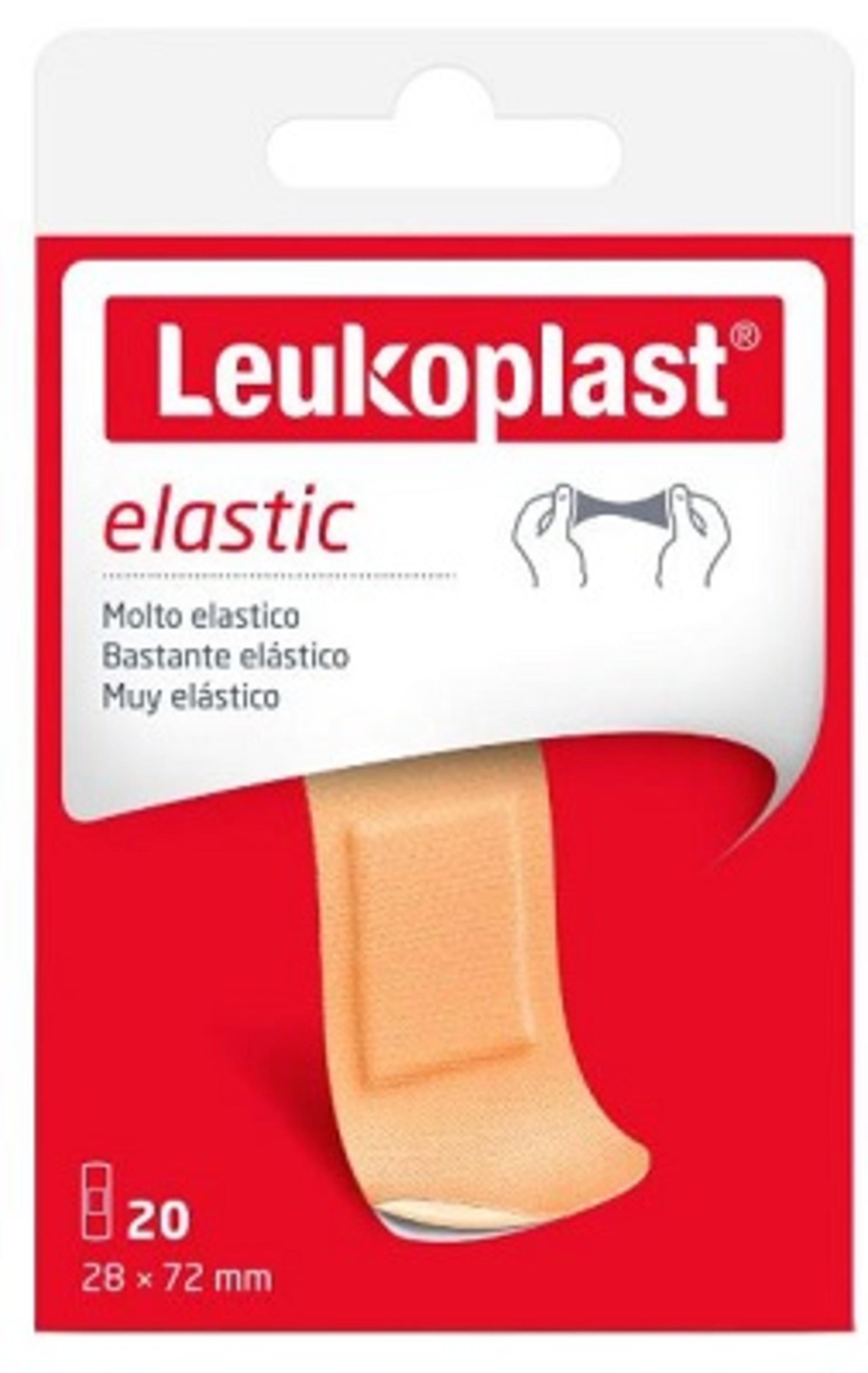 LEUKOPLAST ELASTIC 72X28 20PZ
