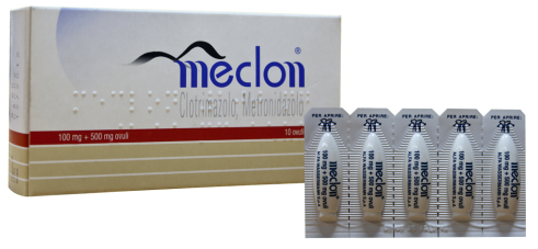 MECLON*10 OVULI VAG 100+500MG