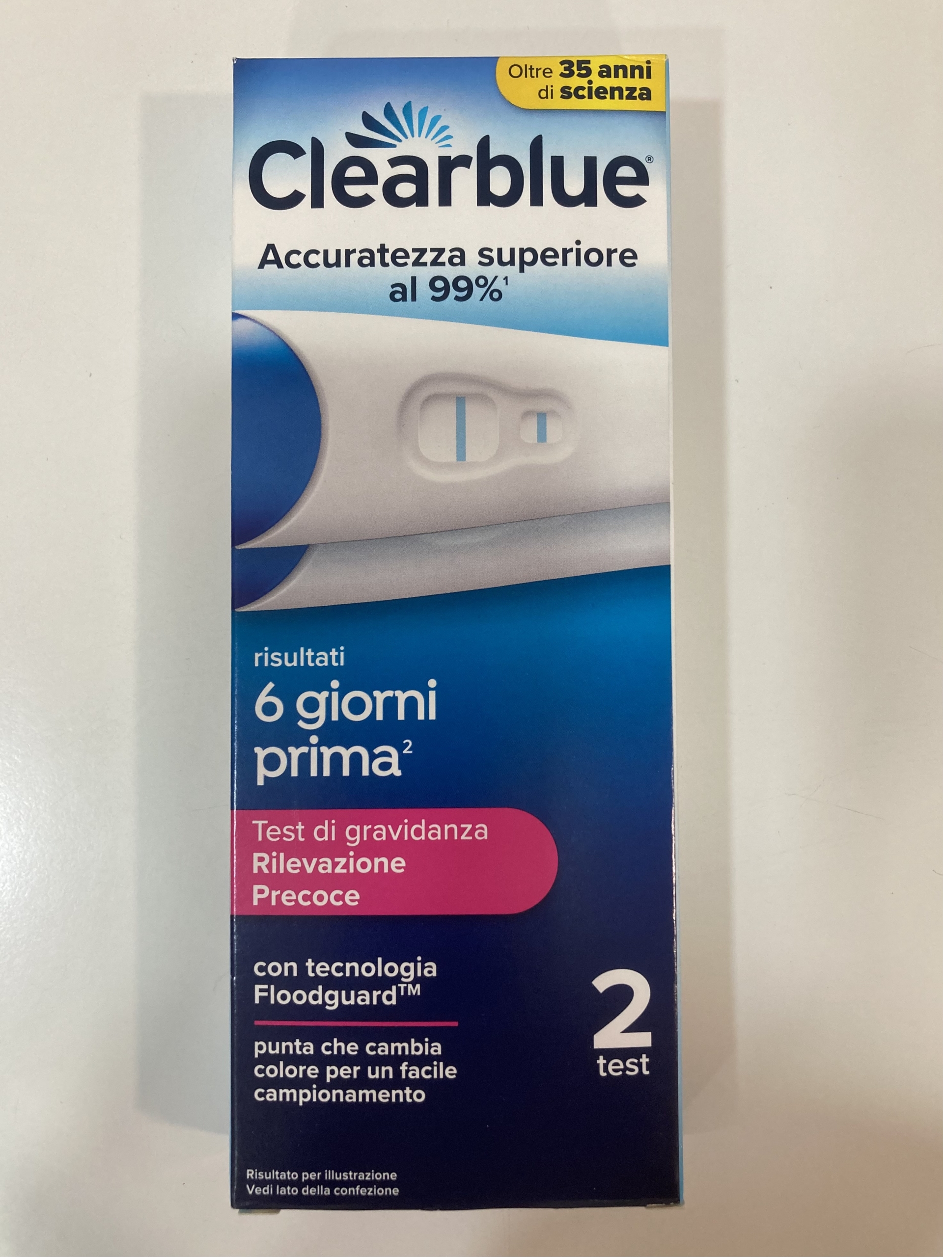 CLEARBLUE TEST GRAVID VIS PREC