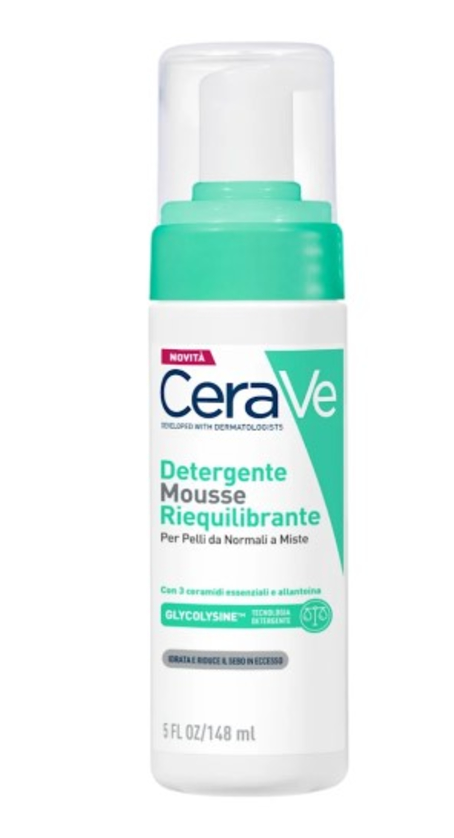 CERAVE MOUSSE DET RIEQUIL148ML