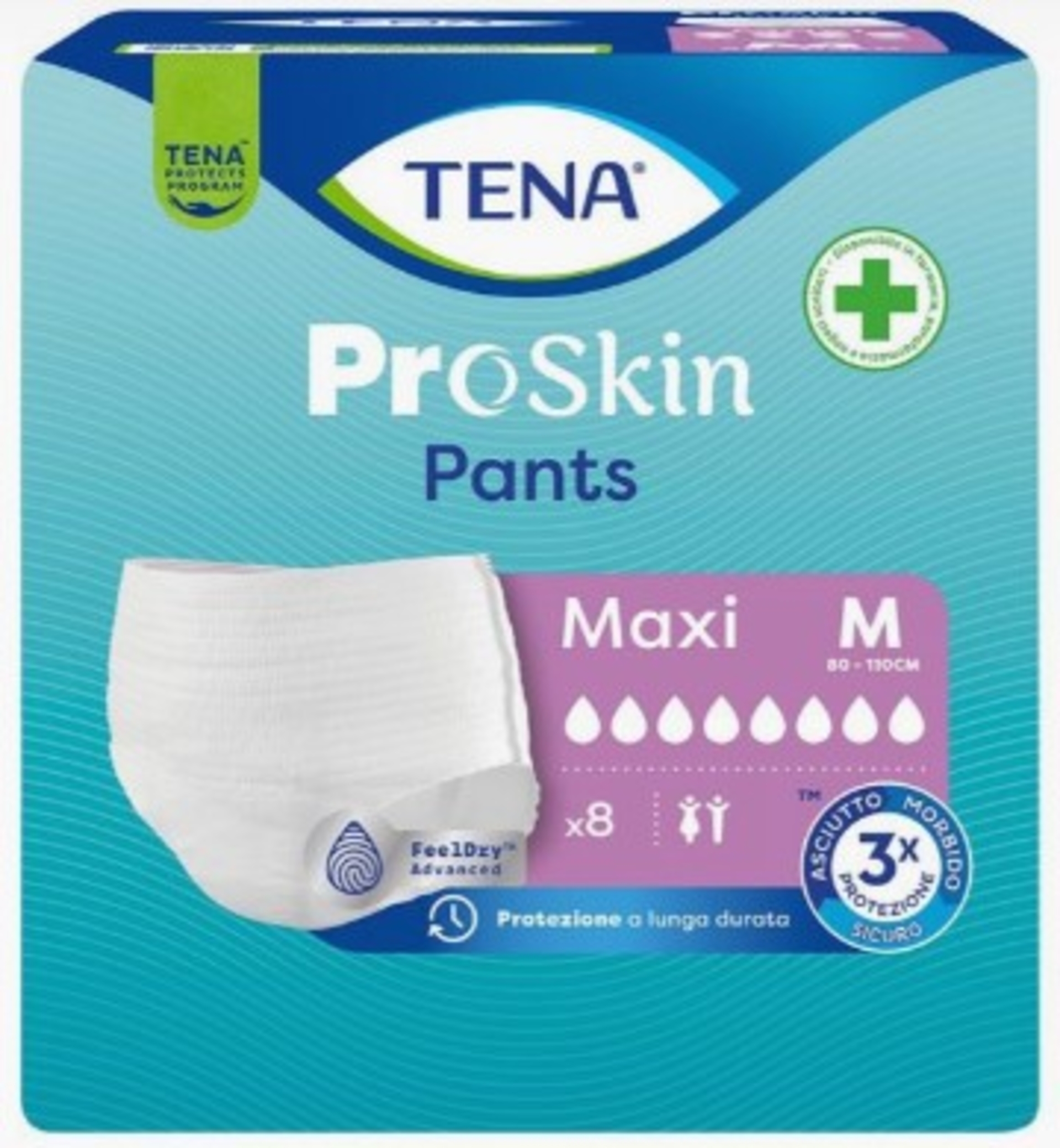 TENA PANTS MAXI M 8PZ