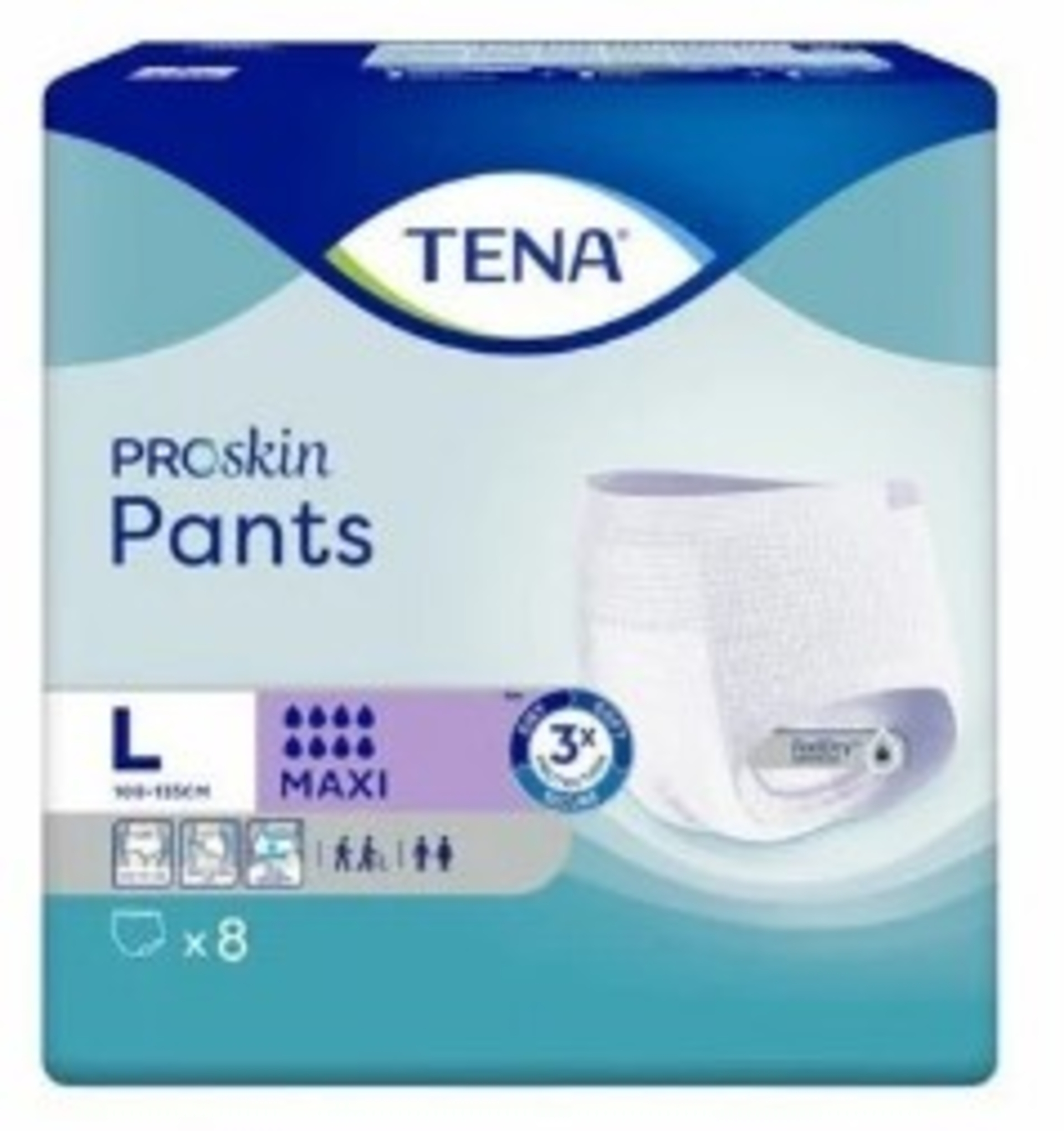 TENA PANTS MAXI L 8PZ