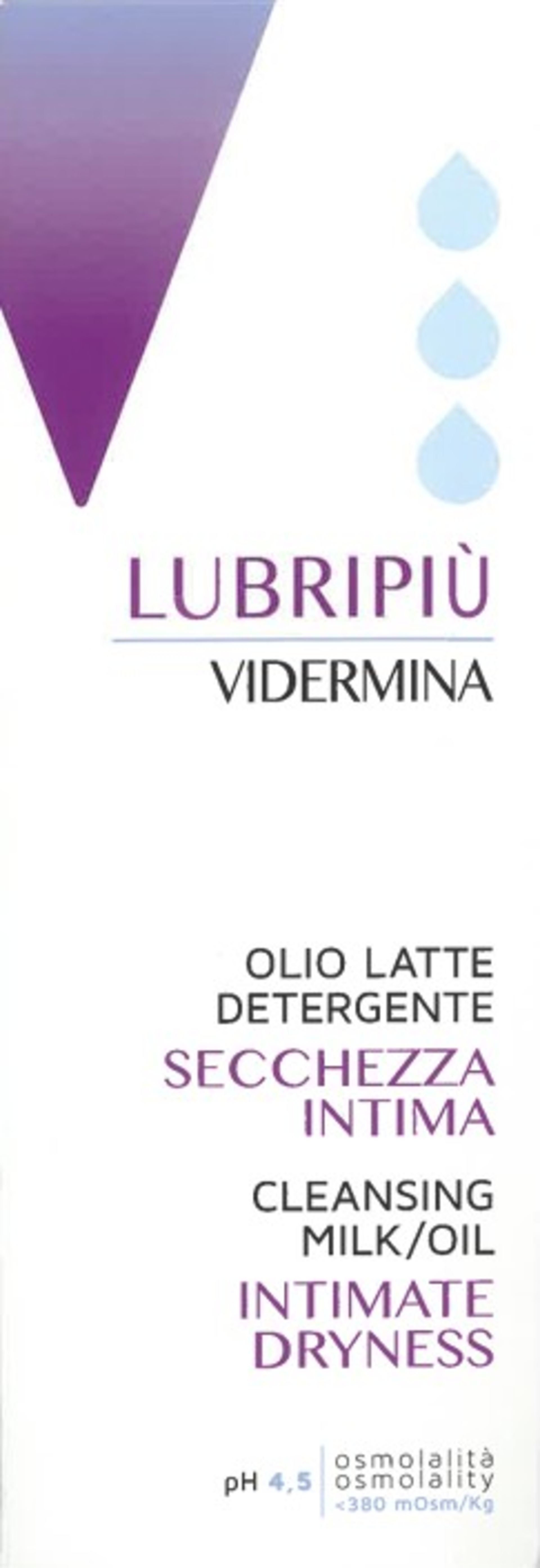 VIDERMINA LUBRIPIU OLIOLATTE