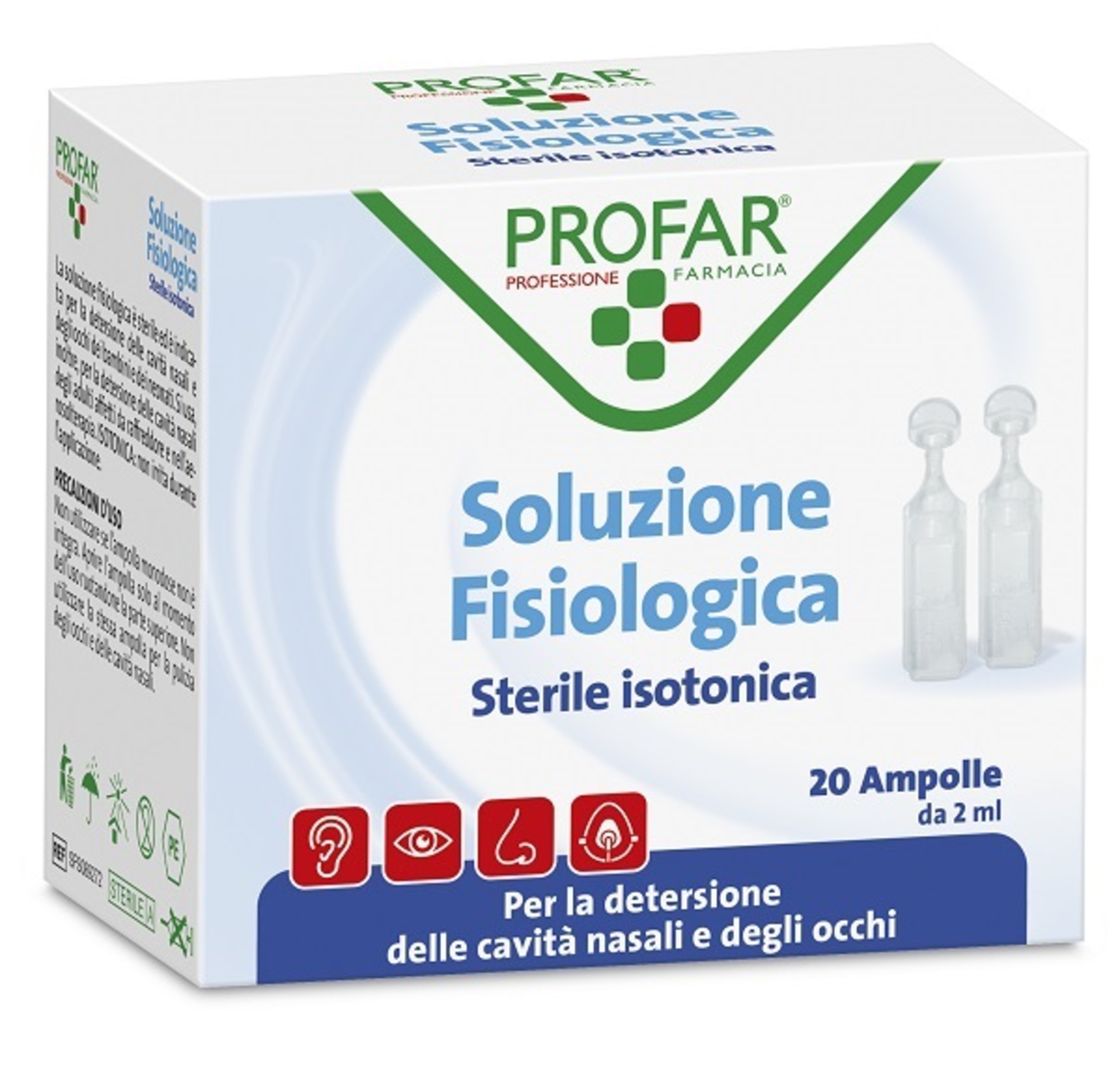 PROFAR SOLUZ FISIOL 2ML 20PZ