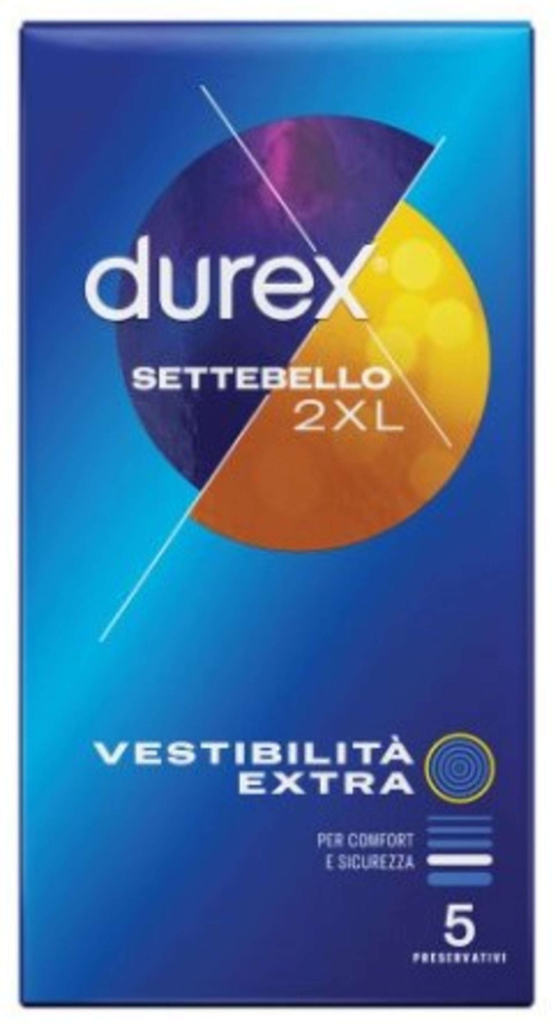 DUREX SETTEBELLO 2XL 5PZ