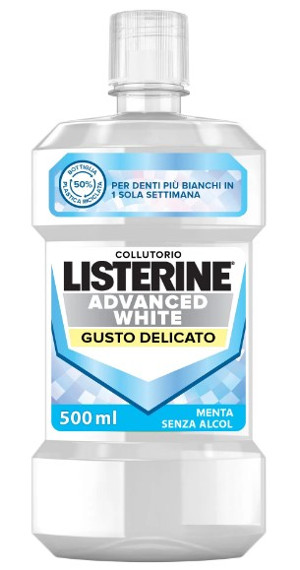 LISTERINE ADVANCED WHITE DEL