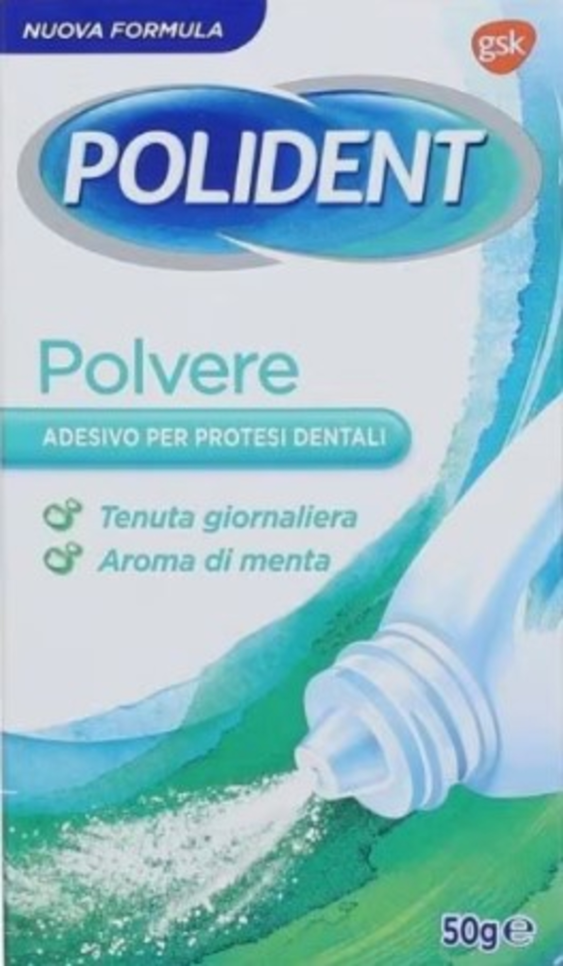 POLIDENT POLVERE MENTA 50G