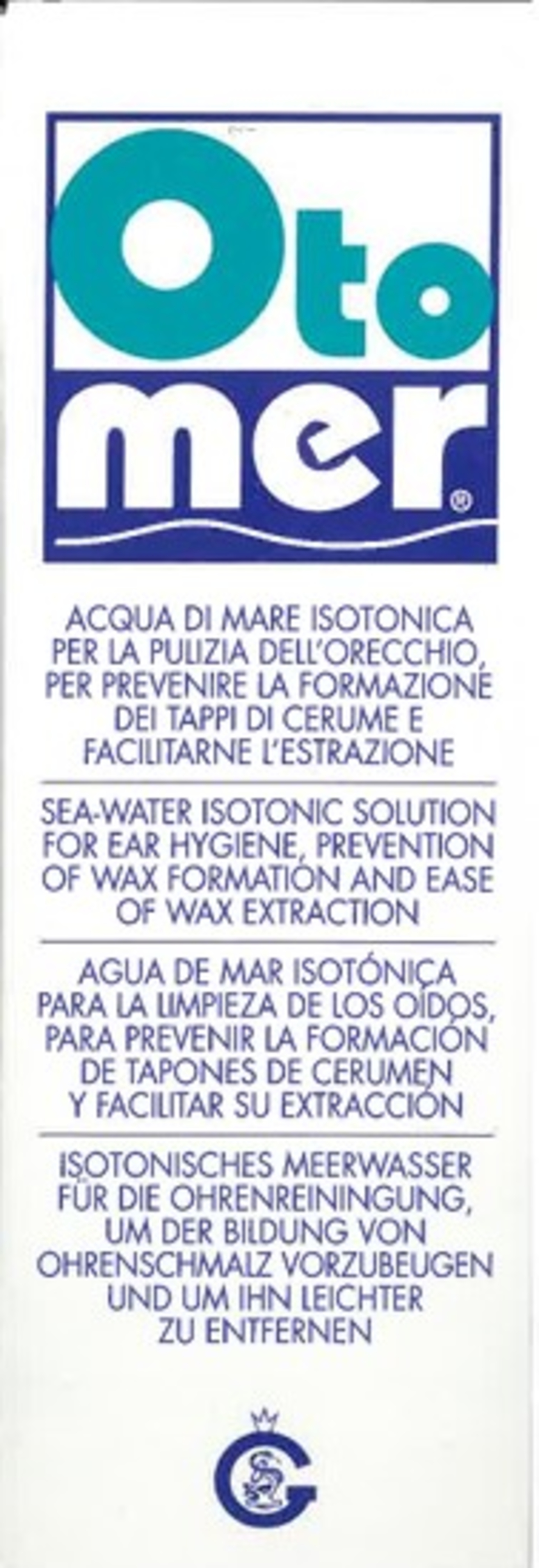 OTOMER ACQUA MARE ISOTON 100ML