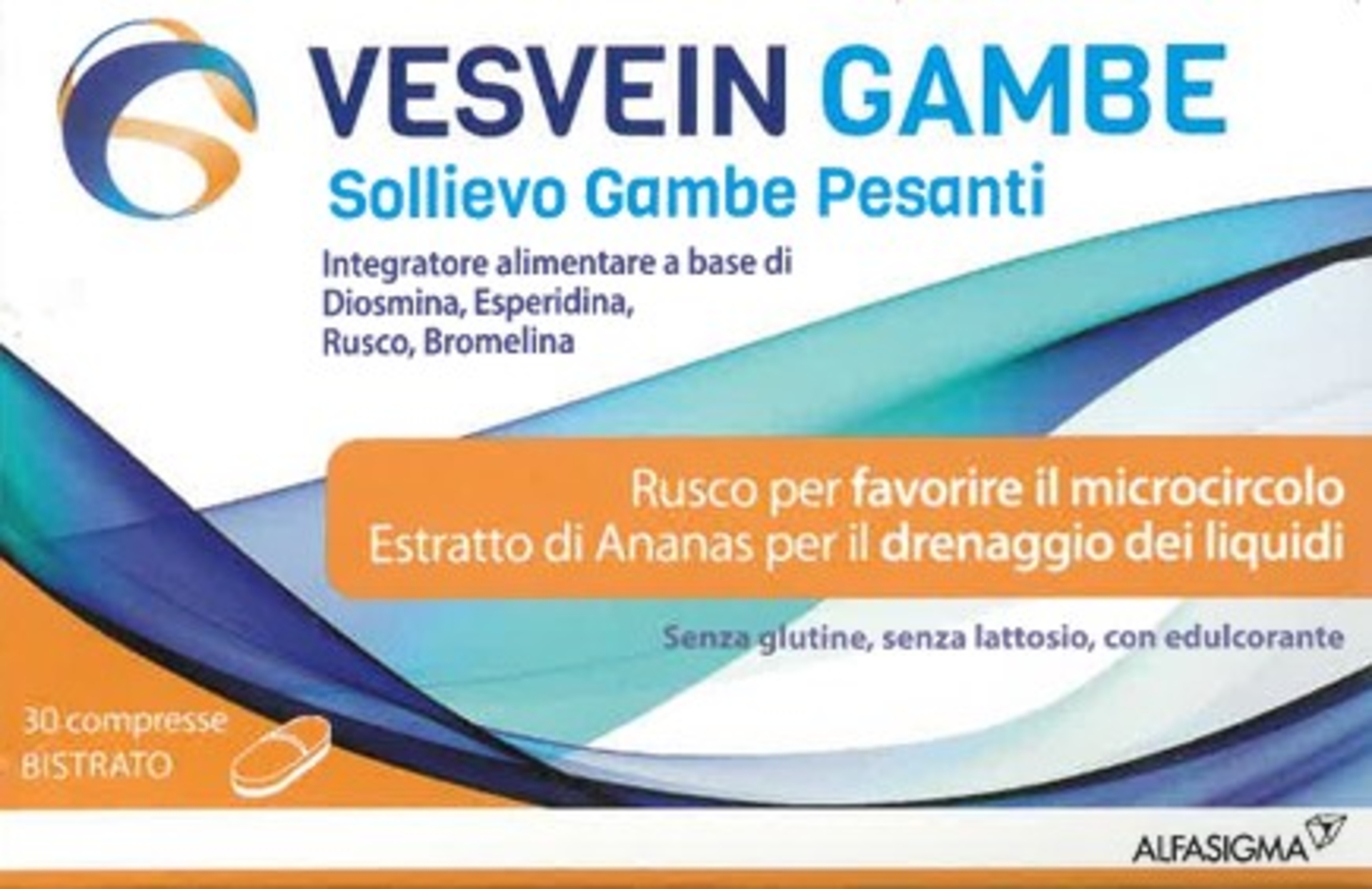 VESVEIN GAMBE SOLLIEVO 30CPR