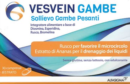 VESVEIN GAMBE SOLLIEVO 30CPR