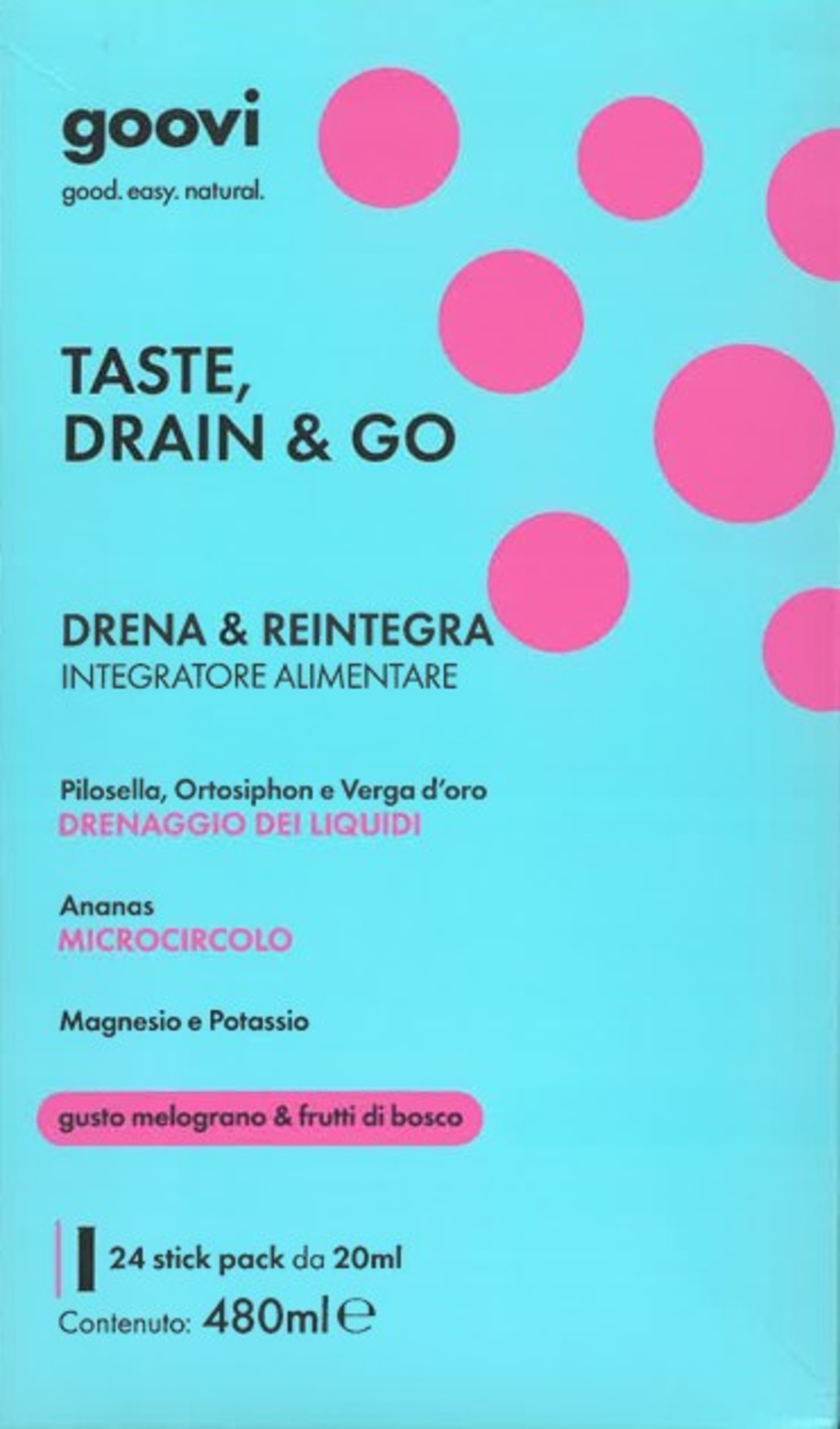 GOOVI DRENANTE MELO&BOS24STICK