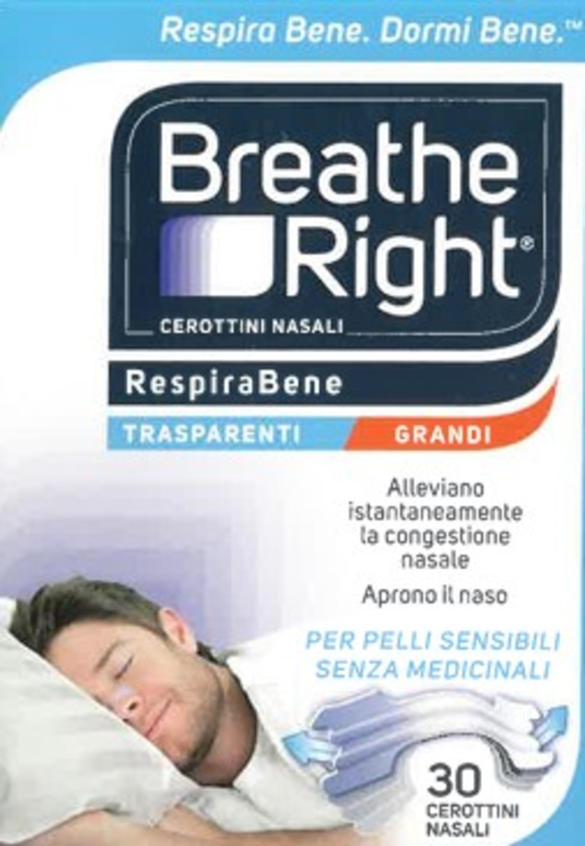 BREATHE RIGHT TRASPARENTI G10P