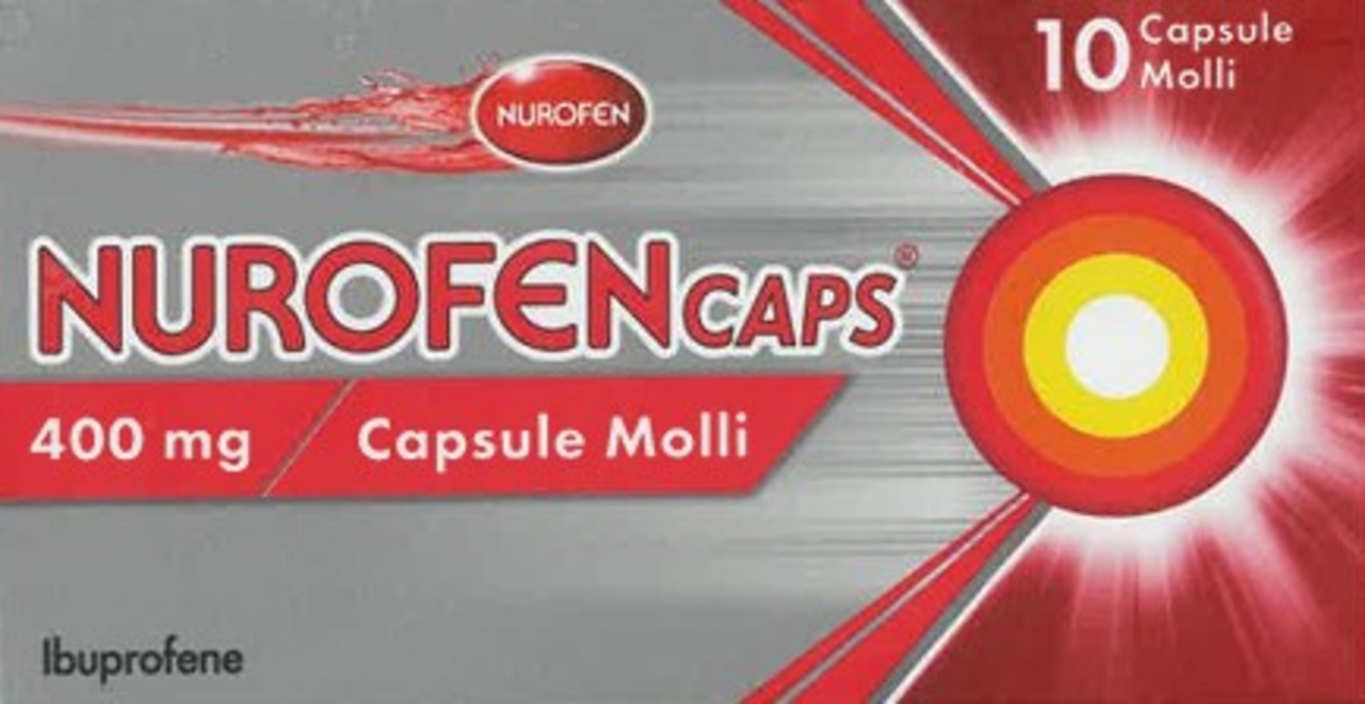 NUROFENCAPS*10CPS MOLLI 400MG