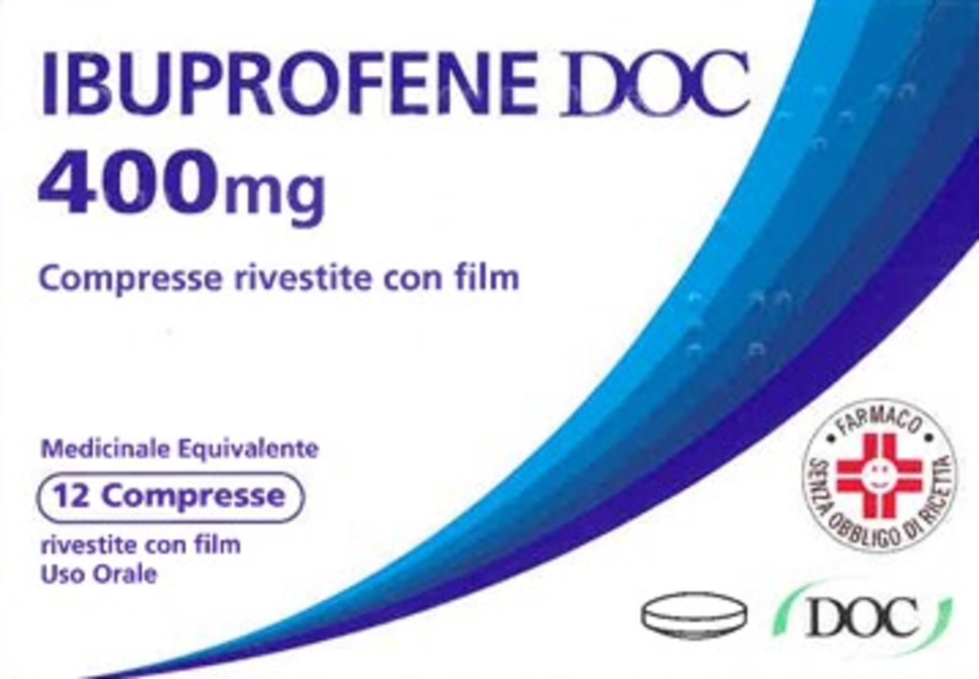 IBUPROFENE DOC*12CPR RIV 400MG