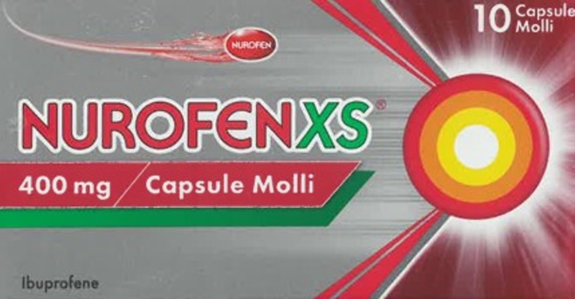 NUROFENXS*10CPS MOLLI 400MG